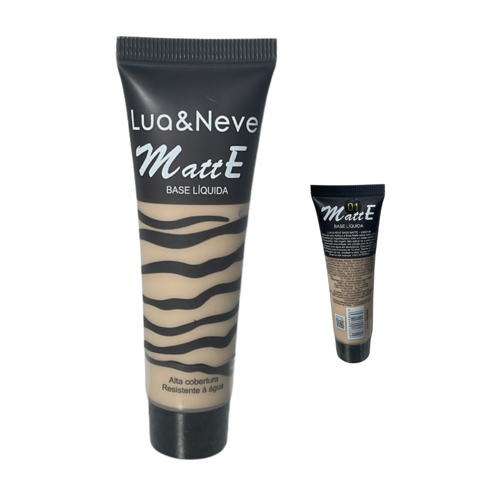 Base Líquida Matte Lua & Neve 30ml