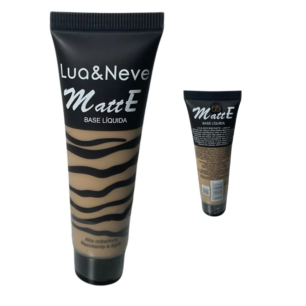 Base Líquida Matte Lua & Neve 30ml