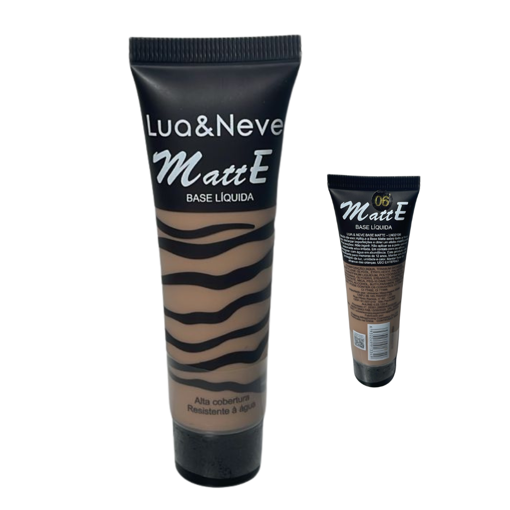 Base Líquida Matte Lua & Neve 30ml
