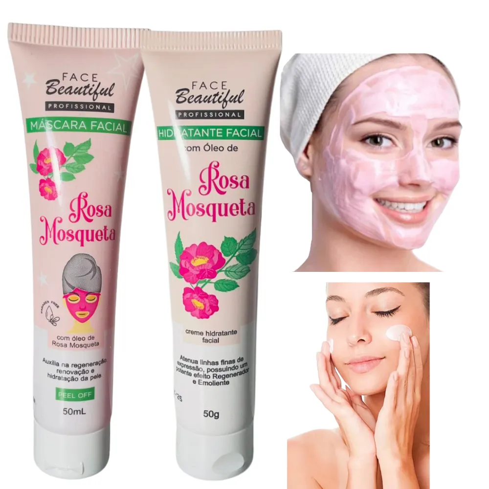Hidratante Facial com Óleo Rosa Mosqueta