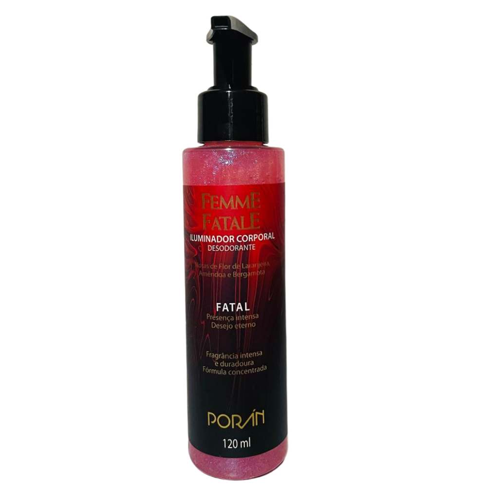 Femme Fatale Fatal  - Hidratante Iluminador e Body Splash