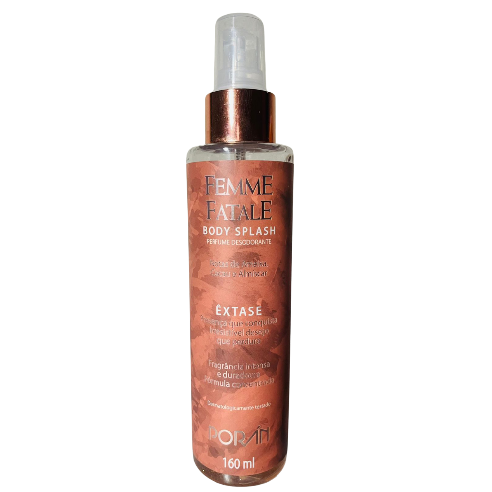 Femme Fatale ÊXTASE  - Hidratante Iluminador e Body Splash